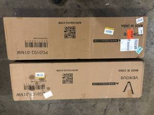 Lot of2 VEIKOUS 47 in. x 23 in. x 30 in. Wooden Raised Garden Bed with Liner  Customer Returns See Pictures