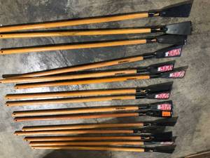 Lot of Husky 51 in. Carbon Steel Blade Ice Scraper  Customer Returns See Pictures