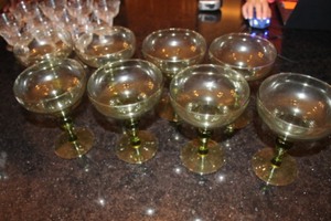 lot 36 image: Set of 8 Margarita Glasses