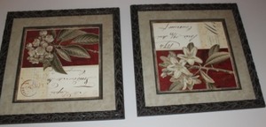 lot 49 image: Set of 2 Rose Bay Collage Fine Art Prints