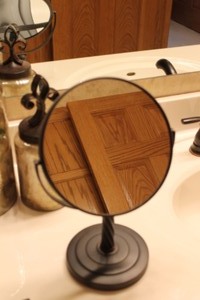 lot 61 image: Double-sided Dressing Table Mirror