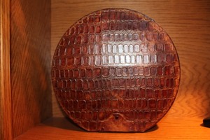 lot 87 image: Woven Hat Box