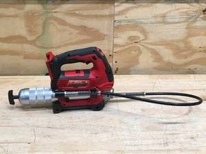 lot 24 image: MILWAUKEE M18 18V Lithium-Ion Cordless Grease Gun 2-Speed (Tool-Only)