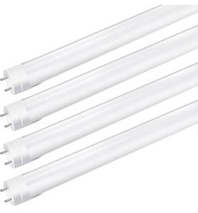 lot 73 image: LightingWill LED T8 Light Tube 2FT, Warm White 3000K-3500K, Dual-End Powered Ballast Bypass, 1000Lumens 10W (24W Fluorescent Equivalent), Frosted Cover, AC85-265V Lighting Tube Fixtures, 4 Pack