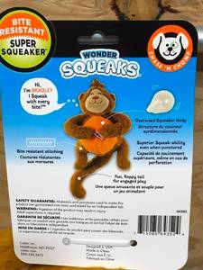lot 65 image: Wonder Squeaks Large Squeaker Ball