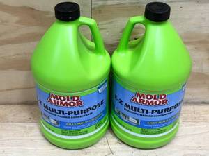lot 64 image: Lot of 2 - MOLD ARMOR  E-Z Multi-Purpose Pressure Washer Concentrate 1 Gallon Jugs