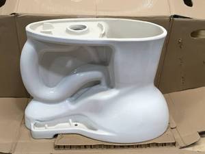 lot 11 image: New American Standard Triangle Cadet 3 2-Piece Toilet