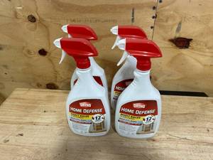 lot 126 image: ORTHO Lot of 4-  24-oz Home Defense Insect Killer Trigger Spray