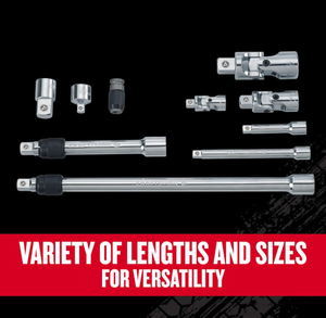 lot 152 image: New Craftsman V-Series Multi-Drive Accessory Set, 10 Piece Model # CMMT17799V 06192410