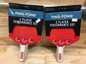 lot 99 image: Lot of 2 - Ping-Pong Brand 2 Player Performance Sets