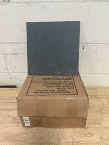 lot 177 image: Lot of 2 Boxes of- 12x12 Slate Tile (10 tile per box)