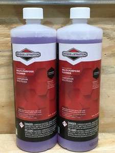 lot 158 image: Lot of 2 - Briggs & Stratton Pressure Washer Multi-Purpose Cleaner 32 Fl Oz Bottles