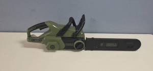 Title Green Machine- 62V Brushless 16 in. Battery Chainsaw Auto-tensioning system, easy trigger start with 2.5 Ah Battery and Charger