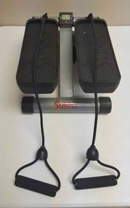 Sunny -Health & Fitness Mini Stepper for Exercise Low-Impact Stair Step Cardio Equipment with Digital Monitor