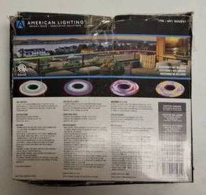 American Lighting  (2) Color Changing Neon Flex Light with Remote Control