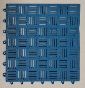 RAUGAJ- 12Pcs -Drainage Interlocking Floor Mats System Modular Interlocking Cushion Non-Slip- Mats