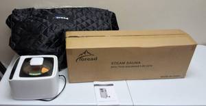 TOREAD-  Portable Full-Size Home Steam Sauna Tent with 2.6L 1000W Steam Generator and Remote Control