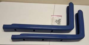 2 Piece -Sports Saf-Guard Cushion Edge Backboard Padding Royal Blue