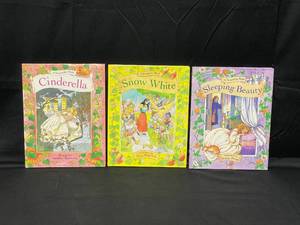 lot 83 image: Storyteller Hard Cover Fairytale Books Set of 3 - Cinderella, Snow White & Sleeping Beauty