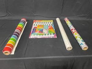 lot 170 image: Christmas Wrapping Paper  Christmas Cards and Bags