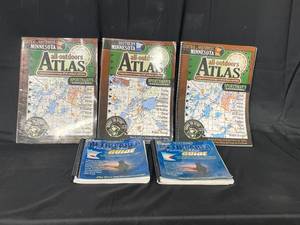 lot 188 image: 3 All Outdoors Atlas Comprehensive Coverage of All Outdoor Activities  Sportsmans Connection West and East Metro Area Fishing Map and Guide