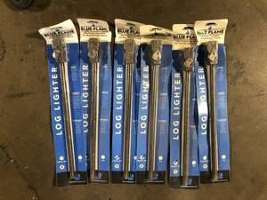 lot 10 image: Lot of Blue Flame 16.5 in. Straight Natural Gas Log Lighter with Exclusive AirGas Mixing Chamber 26,000 BTU   Customer Returns See Pictures