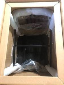 lot 35 image: StyleWell Kipling Black Metal Dining Chair (Set of 2) (15.94 in. W x 32.67 in. H)   Customer Returns See Pictures