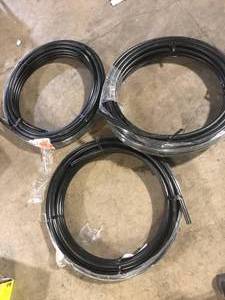 lot 41 image: Lot of 3  NSF Poly Pipe  Customer Returns See Pictures