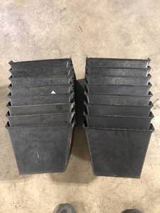 lot 42 image: 16 Lots of 12 in. x 12 in. Down Spout Drainage Catch Basin Grate by NDS  Customer Returns See Pictures