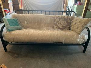 Black Metal Futon Daybed