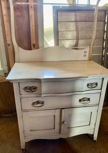 Antique Dry Sink With Two Drawers  - Two Doors