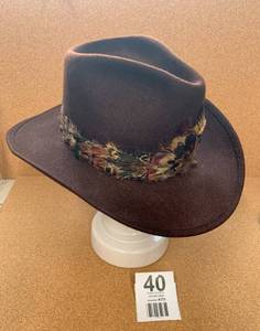 Mens Brown Rattler Cowboy Hat