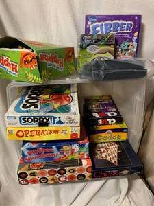 Bin of Board Games