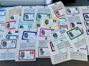 60 Plus First Day Issue Stamps