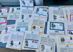 75 Plus First Day Issue Stamps
