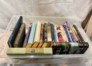 Bin of About 27 Variety Miscellaneous Books.