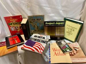 Box of Miscellaneous Books From Japan-Guide To The Bible-Massage-Africa