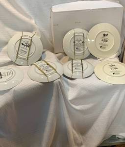 7 Terry Redline Campsite Plates Different dates some with hangers