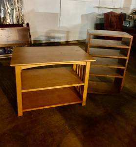 2 Wood Shelves