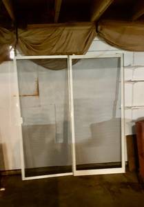 2 Screen Sliding Doors