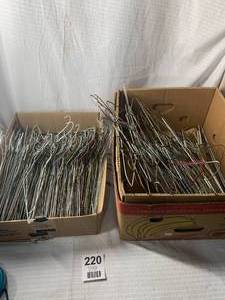 2 Boxes Metal Wire Hangers