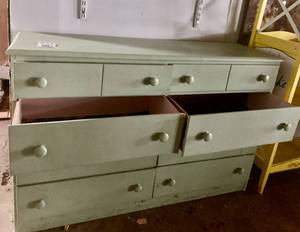 Green Painted Dresser
