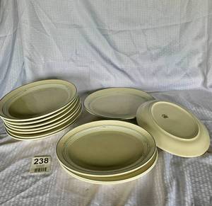 12 LG Laughlin China Plates