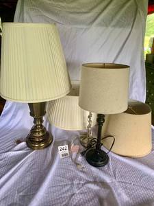 Lot Of 3 Lamps