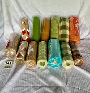 13 Craft MESH Fabric rolls
