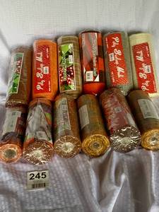 12 Craft MESH Fabric rolls