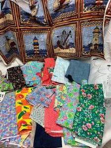 Box of Fabric Cottons