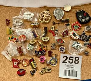 Large Lot Of Vintage Pins