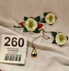 10K Gold Agate Chain