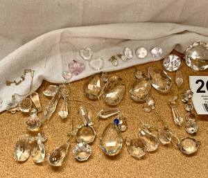 Mix Crystal necklace, drops